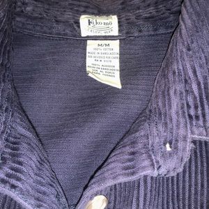 Vintage Kikomo Corduroy shirt M